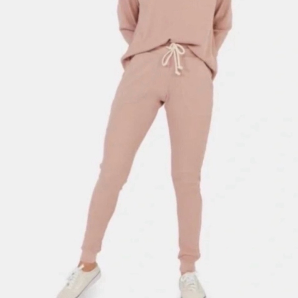 Mate the Label Cozy Women's Jogger Pants - Blush